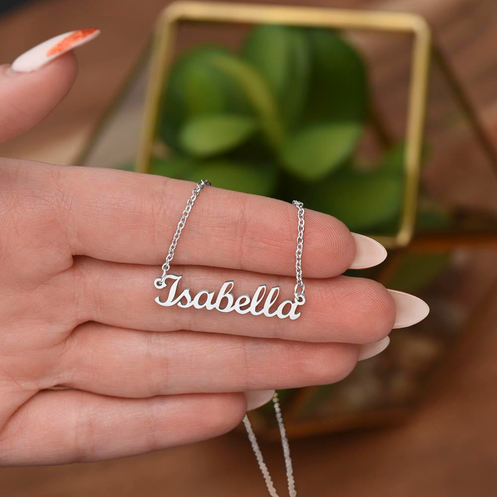 Personalized Name Necklace – Customizable with Your Unique Name or Word