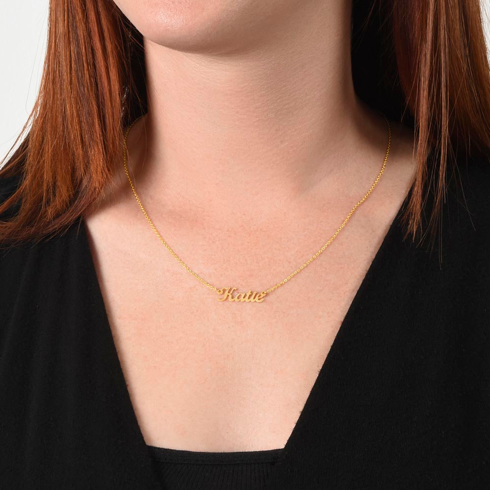 Personalized Name Necklace – Customizable with Your Unique Name or Word