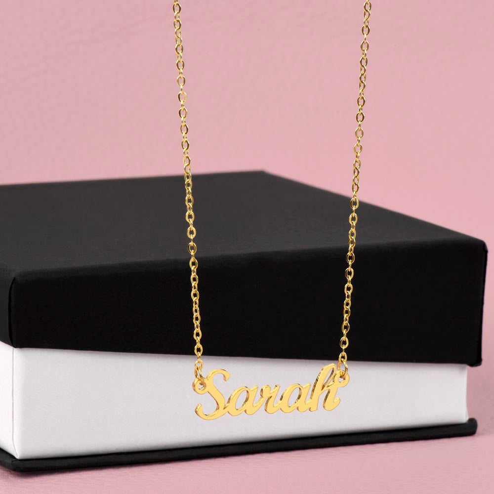 Personalized Name Necklace – Customizable with Your Unique Name or Word