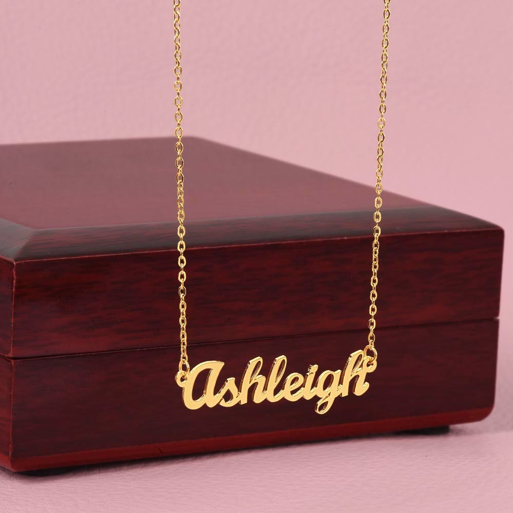 Personalized Name Necklace – Customizable with Your Unique Name or Word